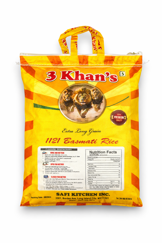 3 Khans Basmati Rice