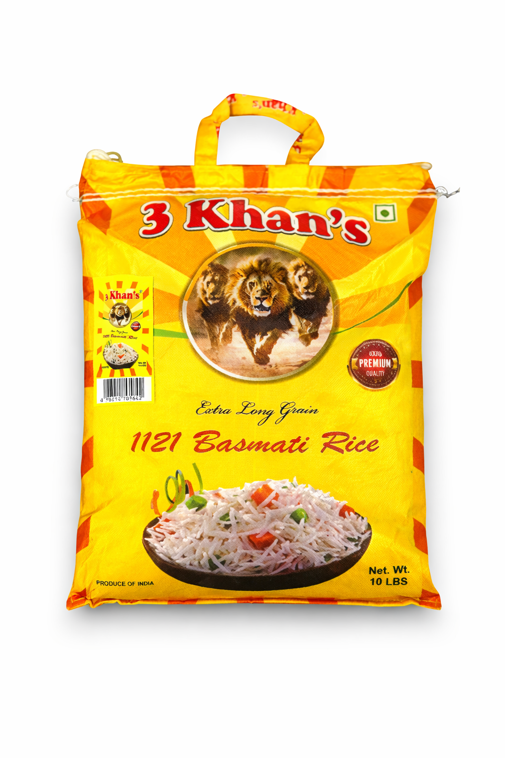 3 Khans Basmati Rice